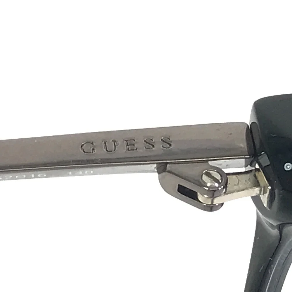 Guess Eyeglasses Frames GU2799-S 001 Black Gray Round Cat Eye Full Rim 52-16-140